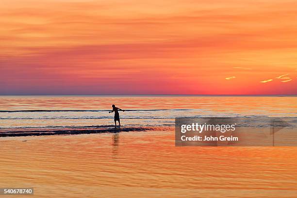 Boogie boarding at Skaket Beach.