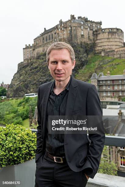 Alex Kapranos attends a photocall for 'Lost in France' World Premiere during the 70th Edinburgh International Film Festival at The Apex Hotel on June...