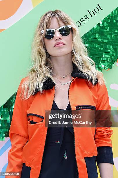 Model Georgia May Jagger attends Refinery29 x Sunglass Hut "Shades Of You" on June 16, 2016 in New York City.