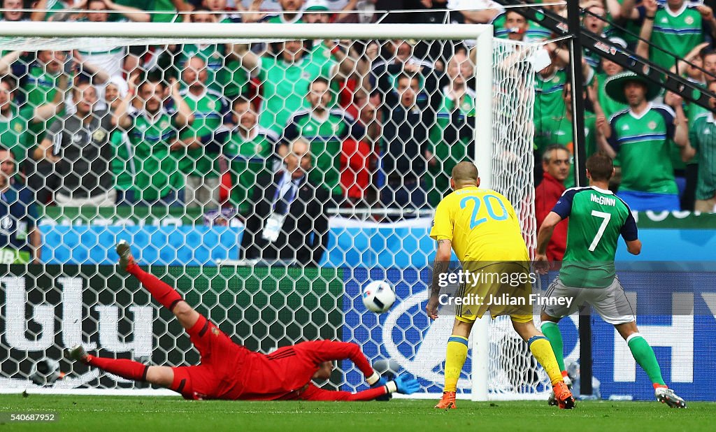 Ukraine v Northern Ireland - Group C: UEFA Euro 2016