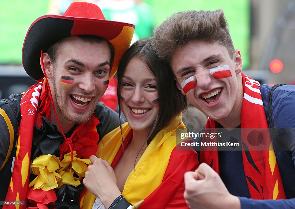 Germany Fans Watch 2016 UEFA European Championship