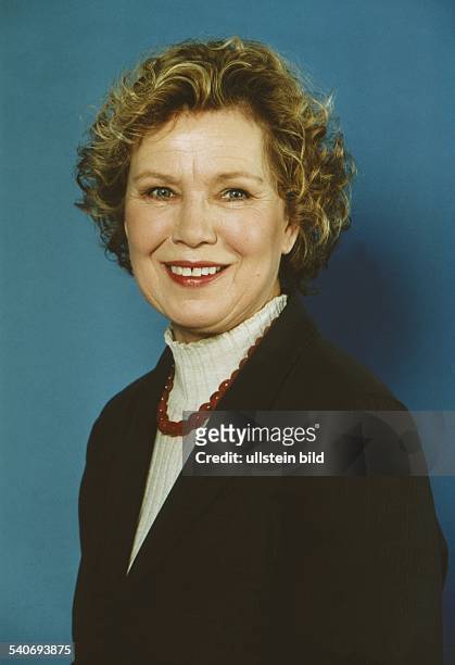 Die deutsche Schauspielerin Witta Pohl, alias Witta Breipohl. Aufgenommen März 1999.