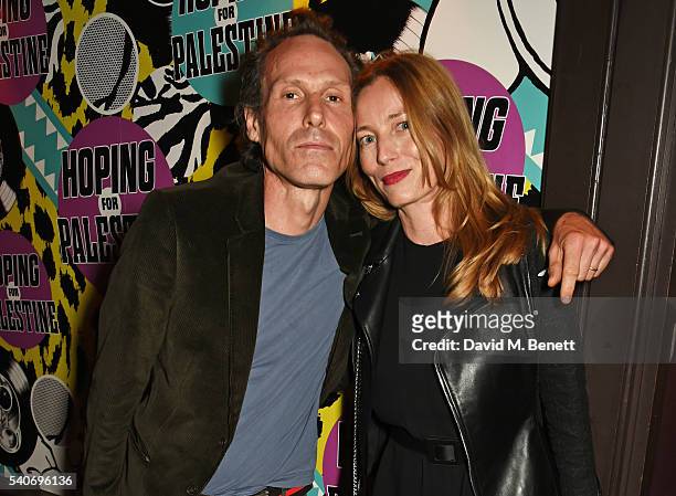 Marlon Richards and Lucie De La Falaise attend 'Hoping's Greatest Hits', the 10th anniversary of The Hoping Foundation's fundraising event for...