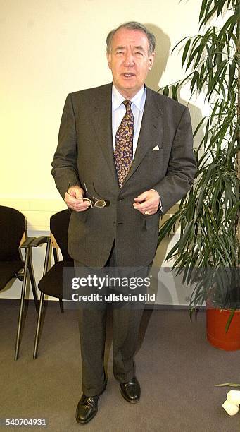 Jobst Wellensiek, Vorsitzender Geschäftsführung der Expo 2000 GmbH in Liquidation. .