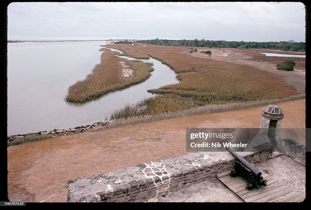 Coastline at Fort Matanzas