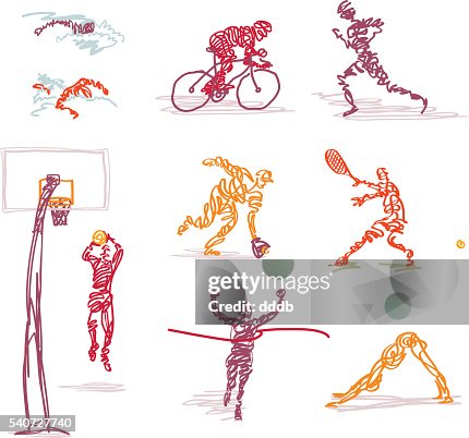 Scribbled Summer Games Events Scribbled Summer Games Events