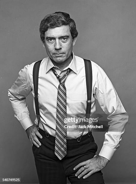 News anchor Dan Rather photographed in December 1980.