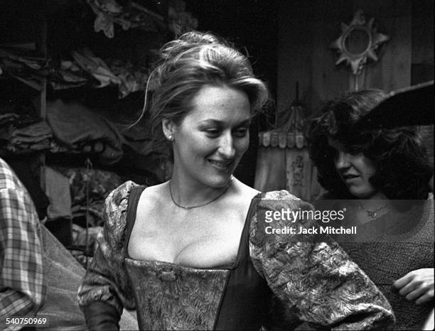 Meryl Streep at Joseph Papp's Public Theater in January 1979.