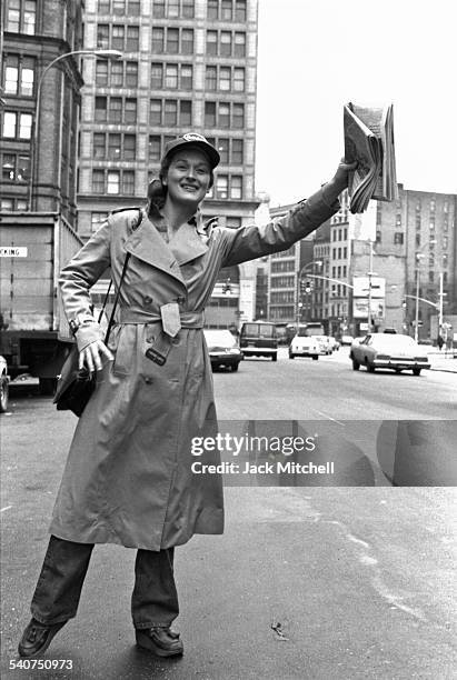 Meryl Streep at Joseph Papp's Public Theater in January 1979.