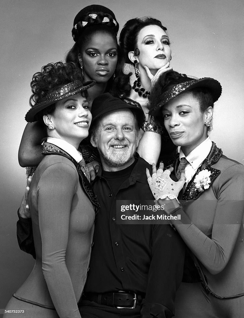 Bob Fosse And Cast Of "Sweet Charity"