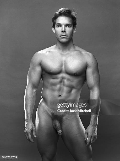 Bodybuilder and model Von Hackendahl photographed in February 1985.