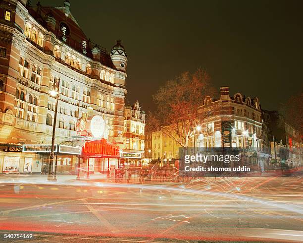 nightlife in london west end - westend stock pictures, royalty-free photos & images