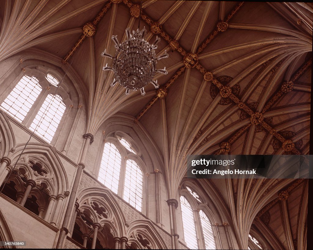 Fan Vaulting in Westminster Abbey