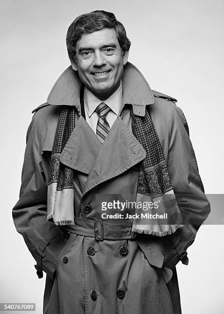 News anchor Dan Rather photographed in December 1980.
