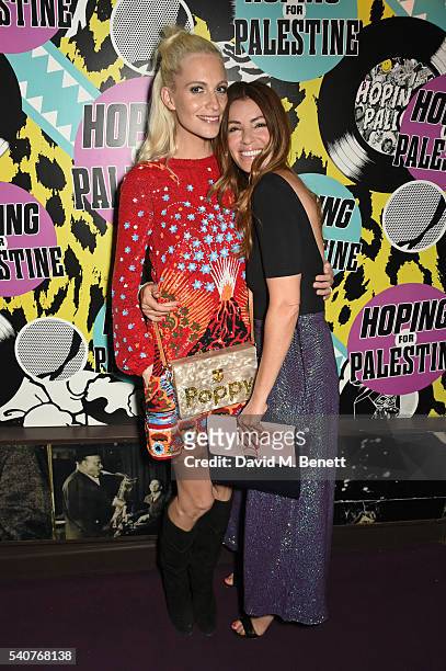 Poppy Delevingne and Sara MacDonald attend 'Hoping's Greatest Hits', the 10th anniversary of The Hoping Foundation's fundraising event for...