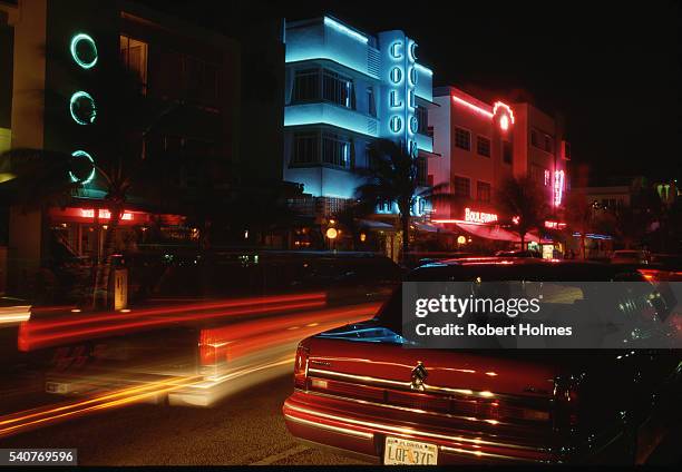 Miami Neon Signs Photos and Premium High Res Pictures - Getty Images