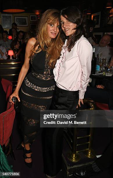 Jemima Khan and Bella Freud attend 'Hoping's Greatest Hits', the 10th anniversary of The Hoping Foundation's fundraising event for Palestinian...