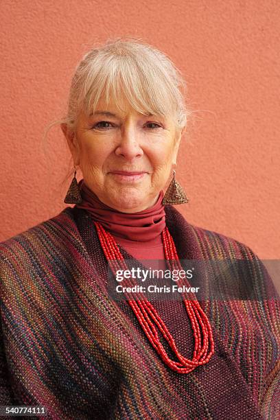 Portrait of Native American poet Linda Hogan, Santa Fe, New Mexico, 2015.