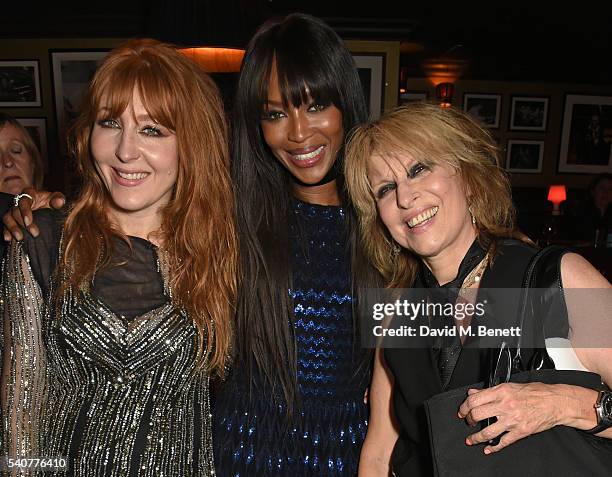 Charlotte Tilbury, Naomi Campbell and Chrissie Hynde attend 'Hoping's Greatest Hits', the 10th anniversary of The Hoping Foundation's fundraising...