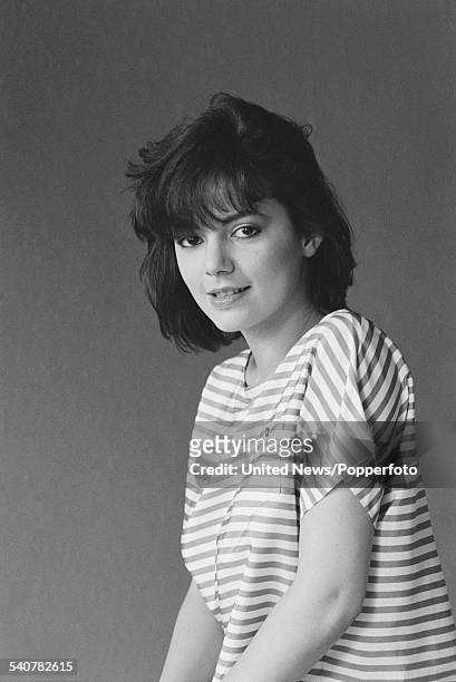 English actress Joanne Whalley, who plays the character of Ingrid Rothwell in the television series 'A Kind of Loving', pictured in London on 7th...