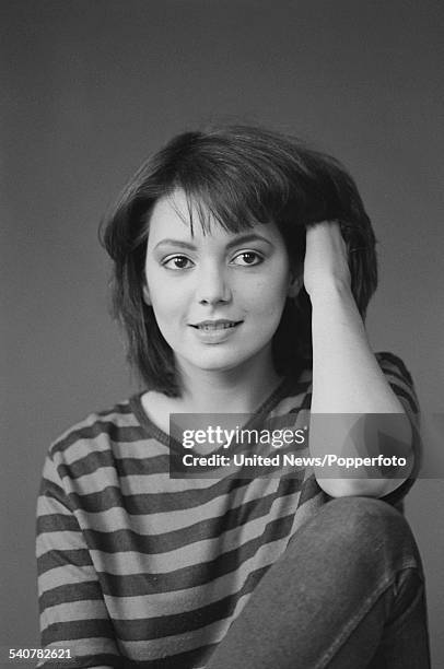 English actress Joanne Whalley, who plays the character of Ingrid Rothwell in the television series 'A Kind of Loving', pictured in London on 7th...