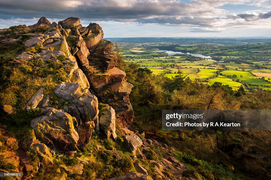 View from the Roaches, Staffordshire