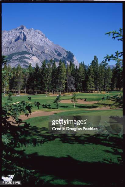 banff springs golf course - banff springs golf course - fotografias e filmes do acervo