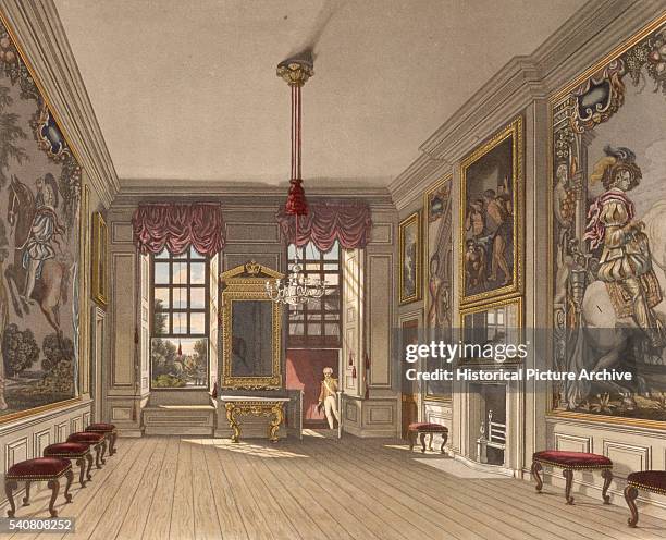 Queens Levee Room, Saint James Palace, 1819