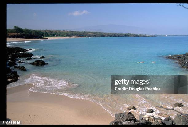 hapuna beach in hawaii - hapuna beach 個照片及圖片檔