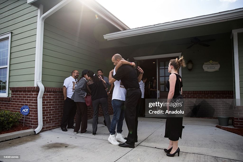 Funeral Service for Victim of the Pulse Nightclub Shooting