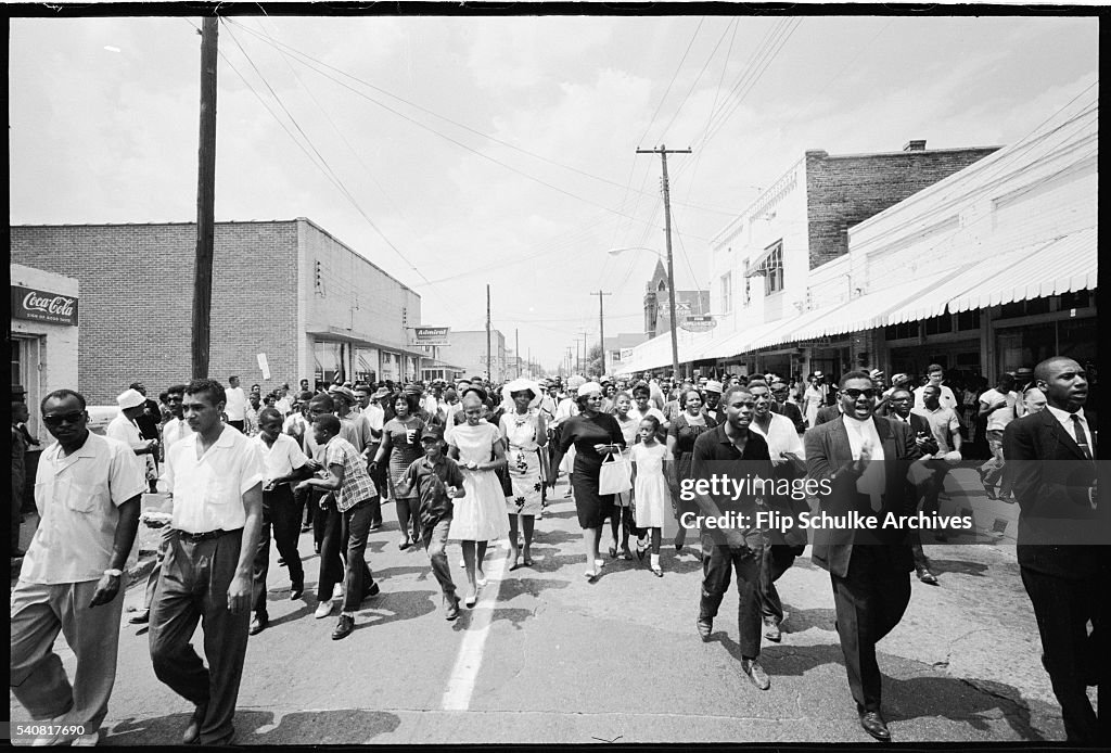Evers' Funeral Procession in Jackson