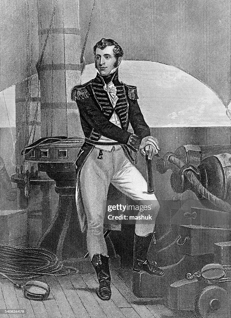 Captain Decatur Stephen Decatur Famous American Naval Officer High-Res Vector Graphic ...
