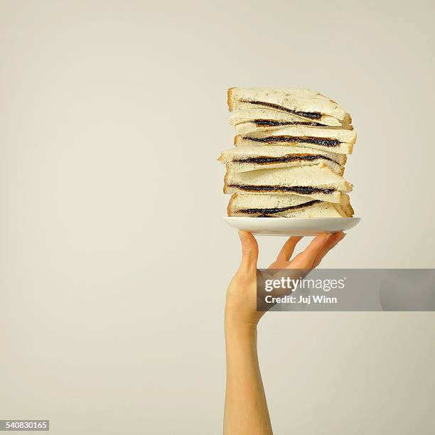 food tower! - marmite stock pictures, royalty-free photos & images