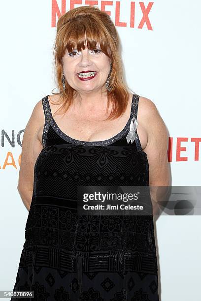 Actress Annie Golden attending the New York City Premiere Event for Season Four of Netflix's "Orange is the New Black" at SVA Theater on June 16,...