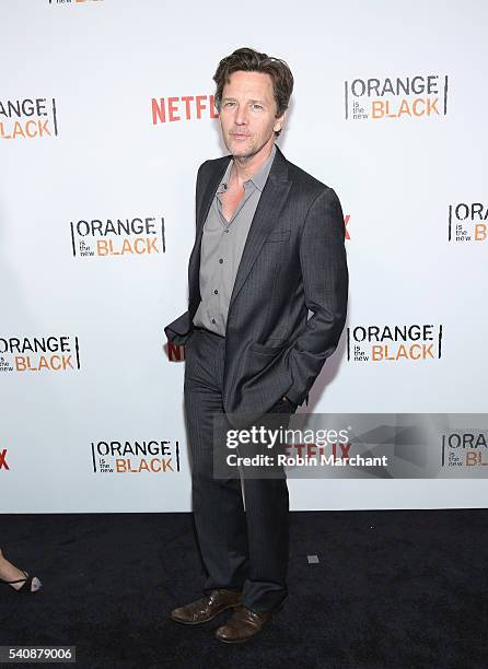 Andrew McCarthy attends "Orange Is The New Black" New York City Premiere at SVA Theater on June 16, 2016 in New York City.