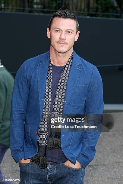 Luke Evans attends the Tate Modern opening party at Tate Modern on June 16, 2016 in London, England.