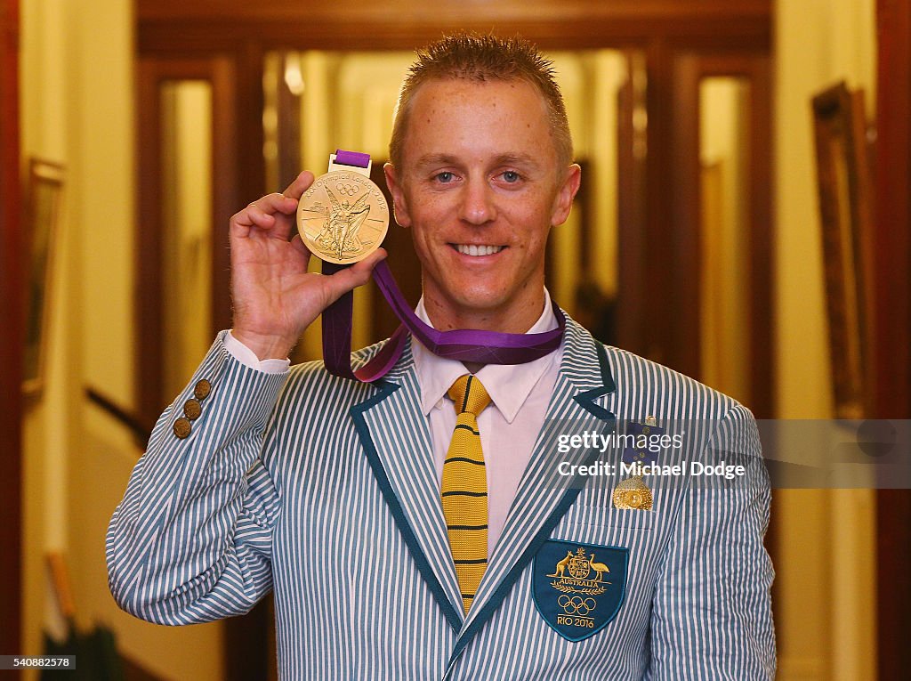Jared Tallent Gold Medal Presentation