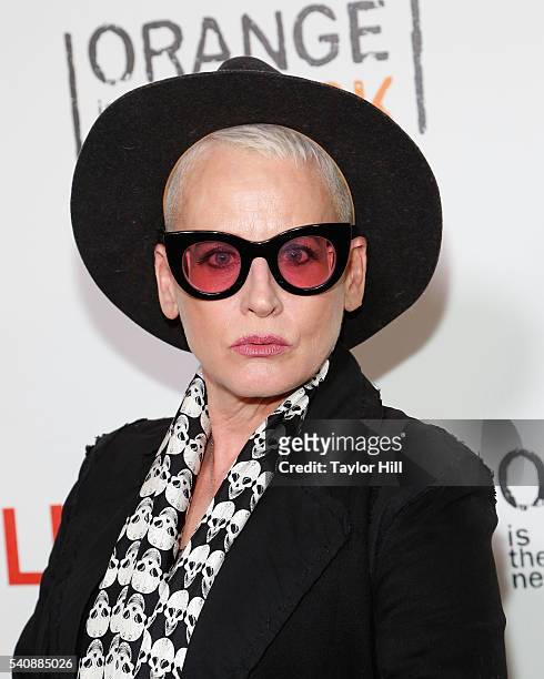 Actress Lori Petty attends the premiere of "Orange is the New Black" at SVA Theater on June 16, 2016 in New York City.