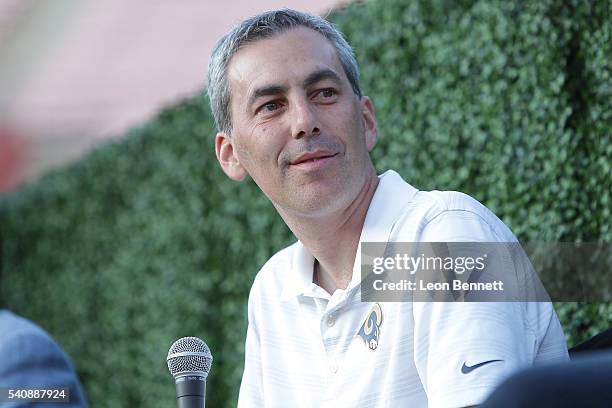 Executive Vice President of Football Operations & Chief Operating Officer Kevin Demoff of the Los Angeles Rams attends LASEC Hosts NFL All-Access...