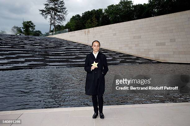 Young Fashion Designer Grace Wales Bonner, Winner of Prize, attends the LVMH Prize 2016 Young Fashion Designer at Fondation Louis Vuitton on June 16,...