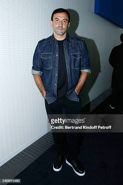 Riccardo Tisci attends the LVMH Prize 2016 Young Fashion Designer at Fondation Louis Vuitton on June 16, 2016 in Paris, France.