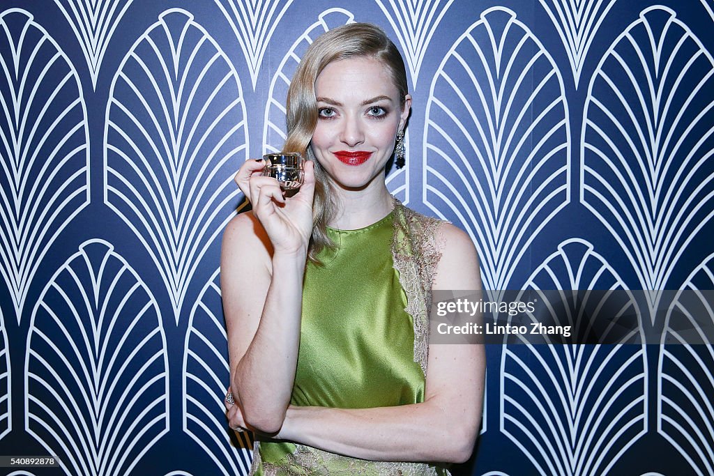Amanda Seyfried Promotes Cle de Peau Beaute In Shanghai