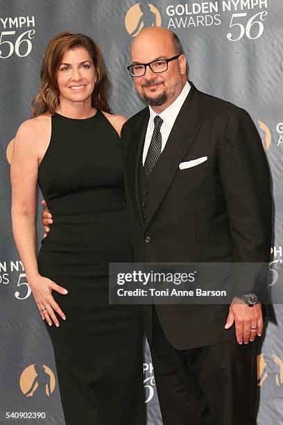 Anthony Zuiker arrives at the 56th Monte Carlo TV Festival Closing Ceremony and Golden Nymph Awards at The Grimaldi Forum on June 16, 2016 in...