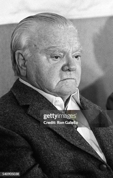 James Cagney attends American Diabetes Association Lifetime Achievement Awards Honoring James Cagney on November 12, 1982 at the Century Plaza Hotel...