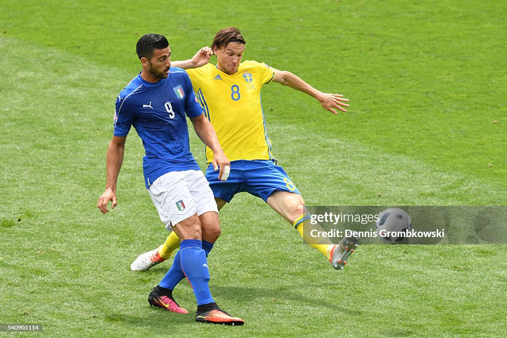 Italy v Sweden - Group E: UEFA Euro 2016