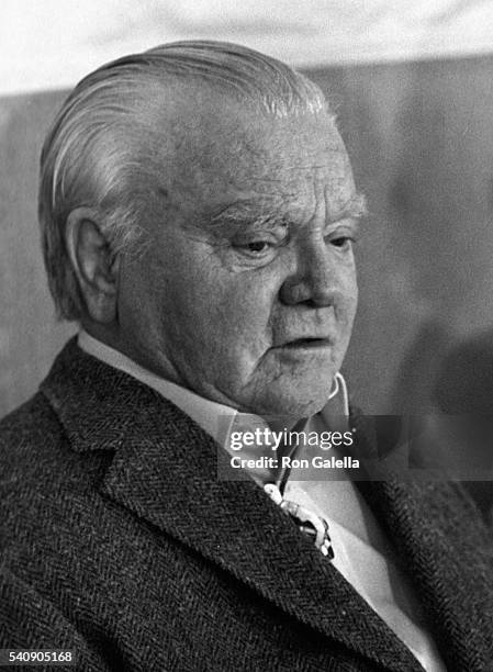 James Cagney attends American Diabetes Association Lifetime Achievement Awards Honoring James Cagney on November 12, 1982 at the Century Plaza Hotel...
