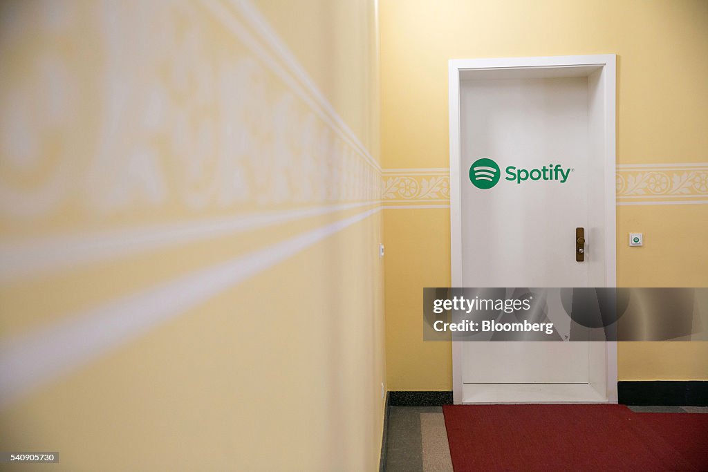 Inside The Offices Of Spotify Ltd. As IPO Rumoured For Music Streaming Company