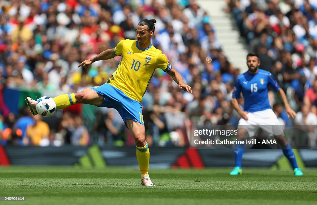 Italy v Sweden - Group E: UEFA Euro 2016