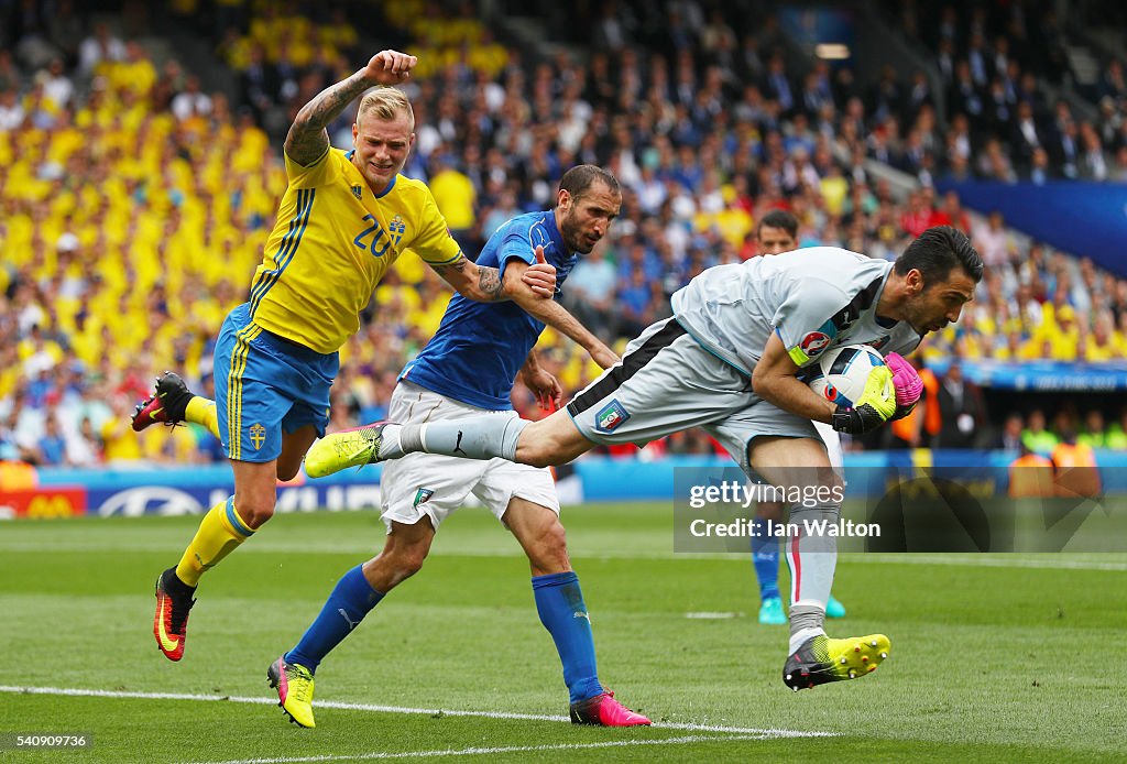 Italy v Sweden - Group E: UEFA Euro 2016