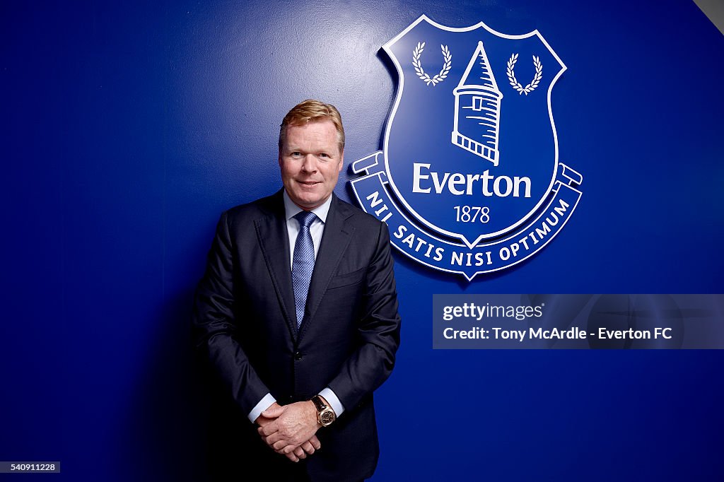 New Everton Manager Ronald Koeman Press Conference